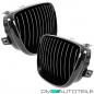 Preview: 2x Kühlergrill Performance Schwarz Glanz SATZ passend für BMW 1er E87 E82 E88 Bj 07-11