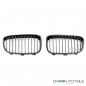 Preview: Set Performance Kühlergrill für BMW 1er F20 F21 Bj 11-15 vor Facelift passend Schwarz Glanz