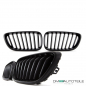 Preview: Set Performance Kühlergrill für BMW 2er F22 F23 passend auch M2 Schwarz Matt