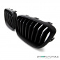 Preview: Set Performance Kühlergrill für BMW 2er F22 F23 passend auch M2 Schwarz Matt
