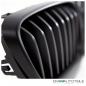 Preview: Set Performance Kühlergrill für BMW 2er F22 F23 passend auch M2 Schwarz Matt