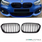 Preview: Kühlergrill Sport-Performance Schwarz Glanz passt für BMW 1er F20 F20 LCI 15-19