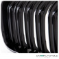 Preview: Kühlergrill Sport-Performance Schwarz Glanz passt für BMW 1er F20 F20 LCI 15-19