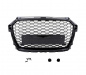 Preview: Upgrade Sportgrill / Kühlergrill für Audi A1 (8X) Facelift 15 Hochglanz schwarz