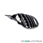 Preview: Kühlergrill Grill Schwarz Glanz passend für Mercedes C Klasse W205 S205 14-18 auf Sport-Panamericana GT