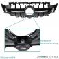 Preview: Sport Kühlergrill Schwarz Glanz passt für Mercedes E Klasse W213 S213 C238 A238 ab 2016 nicht E63
