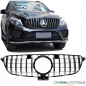 Preview: Kühlergrill Chrom passt für Mercedes GLE (ML) W166 Baujahr 2015-2018 Umrüstung auf Panamericana GT