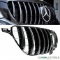 Preview: Kühlergrill Chrom passt für Mercedes GLE (ML) W166 Baujahr 2015-2018 Umrüstung auf Panamericana GT