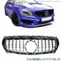 Preview: Kühlergrill Chrom passend für Mercedes CLA W117 bj 13-16 auch A45 AMG auf GT Sport- Panamericana