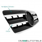 Preview: Mercedes CLK W208 C208 A208 Gitter Grill Kühlergrill Schwarz Glanz Chrom 97-03