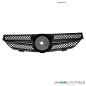 Preview: Mercedes CLK W209 C209 Kühlergrill Waben Front Grill Schwarz Glanz Komplett Bj Mopf 05-09