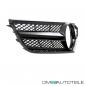 Preview: Kühlergrill Komplett Schwarz passt für Mercedes E-Klasse Coupe Cabrio W207 nicht für AMG E63 ab Bj 09-13