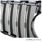 Preview: Kühlergrill Grill Schwarz Chrom+ Race Gitter passt für Mercedes S205 W205 14-18 auf Sport Panamericana GT