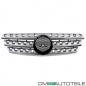 Preview: Mercedes ML W163 Kühlergrill Chrom Silber W164 Optik 98-05