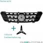 Preview: Kühlergrill Schwarz hochglanz + Chrom passend für Mercedes ML W164 05-08 Vormopf