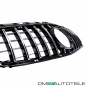 Preview: Kühlergrill Schwarz Chrom passt für Mercedes A-Klasse W176 Vorfacelift 12-15 auf Sport Panamericana GT