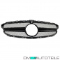 Preview: Kühlergrill Schwarz Glanz + Kamera passt für Mercedes W205 S205 14-18 kein AMG