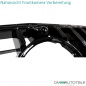 Preview: Sport Kühlergrill Schwarz passt für Mercedes E Klasse W213 S213 C238 A238 + Kamera auf Panamericana GT