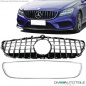 Preview: Kühlergrill Chrom passt für Mercedes W218 CLS für Kamera 14-18 Facelift auf Sport-Panamericana GT