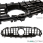 Preview: Kühlergrill Schwarz passt für Mercedes CLS C257 auch Kamera + PDC ab 2018 auf Sport-Panamericana GT