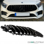 Preview: Kühlergrill Schwarz passt für Mercedes CLS C257 auch Kamera + PDC ab 2018 auf Sport-Panamericana GT