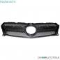 Preview: Kühlergrill Schwarz Glanz passt für Mercedes GLA X156 auch AMG Bj 13-16