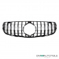 Preview: Kühlergrill schwarz glanz für Kamera passend für Mercedes GLC X253 Bj ab 2015