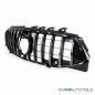 Preview: Kühlergrill Schwarz Chrom passt für Mercedes CLA W118 ab 2019 für PDC + Kamera