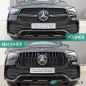 Preview: Kühlergrill Schwarz Komplett passt für Mercedes GLE-Klasse AMG Line V167 ab 2018