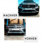 Preview: Kühlergrill Chrom passt für Mercedes GLB-Klasse X247 ab 2019 mit AMG Line