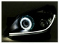 Preview: CCFL Angel Eyes Scheinwerfer für Opel Astra H 04-09 schwarz