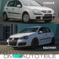 Preview: Frontgrill Kühlergrill Wabengrill hochglanz mit Leiste Rot passt für VW Golf 5 ab 2003-2008