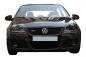 Preview: Frontgrill Kühlergrill Wabengrill hochglanz mit Leiste Rot passt für VW Golf 5 ab 2003-2008