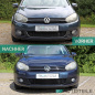 Preview: Gitter SET Stoßstange Wabendesign Glanz Schwarz nur Serie passt für VW Golf 6 VI