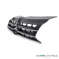 Preview: Kühlergrill Front Grill Schwarz glanz Leiste Chrom für VW T5 GP Facelift 09-15