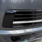 Preview: Set Kühlergrill clean+ Leisten Stoßstange unten Schwarz Chrom passt für VW T6 alle Modelle 2015-2019 auch Sportline