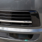 Preview: Set Kühlergrill clean+ Leisten Stoßstange unten Schwarz Chrom passt für VW T6 alle Modelle 2015-2019 auch Sportline