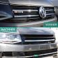 Preview: Set Kühlergrill clean+ Leisten Stoßstange unten Schwarz Chrom passt für VW T6 alle Modelle 2015-2019 auch Sportline