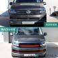 Preview: Set Kühlergrill clean+ Leiste Stoßstange unten Schwarz Rot passt für VW T6 alle Modelle 2015-2019 auch Sportline