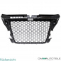 Preview: Kühlergrill Wabengrill Schwarz Glanz passt für Audi A3 8P Facelift 08-13