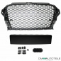 Preview: Wabendesign Kühlergrill Wabengrill Glanz passend für Audi A3 8V 12-16 auch RS3