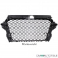 Preview: Wabendesign Kühlergrill Wabengrill Glanz passend für Audi A3 8V 12-16 auch RS3