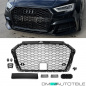 Preview: Kühlergrill Wabengrill PDC Schwarz Glanz passt für Audi A3 8V Facelift nicht RS3 ab 2016