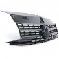 Preview: Upgrade Design Sportgrill / Kühlergrill für Volkswagen T6 Transporter 15-19 Hochglanz-schwarz mit Emblemhalter