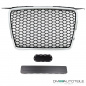 Preview: Wabengrill Schwarz Chrom Kühlergrill passt für Audi A3 8P ab 03-08 nicht RS3