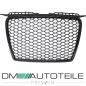 Preview: Kühlergrill Waben Grill Schwarz hochglanz passt für Audi A3 8P 03-08 auch RS3
