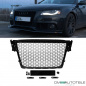 Preview: Kühlergrill Wabengrill Schwarz Hochglanz passt für Audi A4 B8 ab 08-12 kein RS4