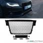 Preview: Kühlergrill Wabengrill Schwarz Hochglanz passt für Audi A4 B8 ab 08-12 kein RS4