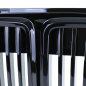 Preview: Upgrade Design Sport Kühlergrill / Nieren für BMW 3er E30 87-94 schwarz hochglanz