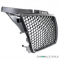 Preview: Set Wabengrill + Stoßstangengitter hochglanz Schwarz passt für Audi A3 8P Facelift S-Line ab 2008-2012